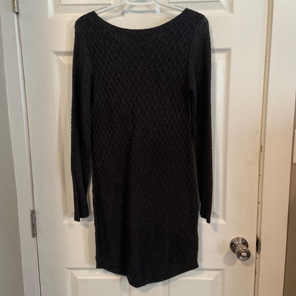 Grey sweater dress - Picture 3 of 3